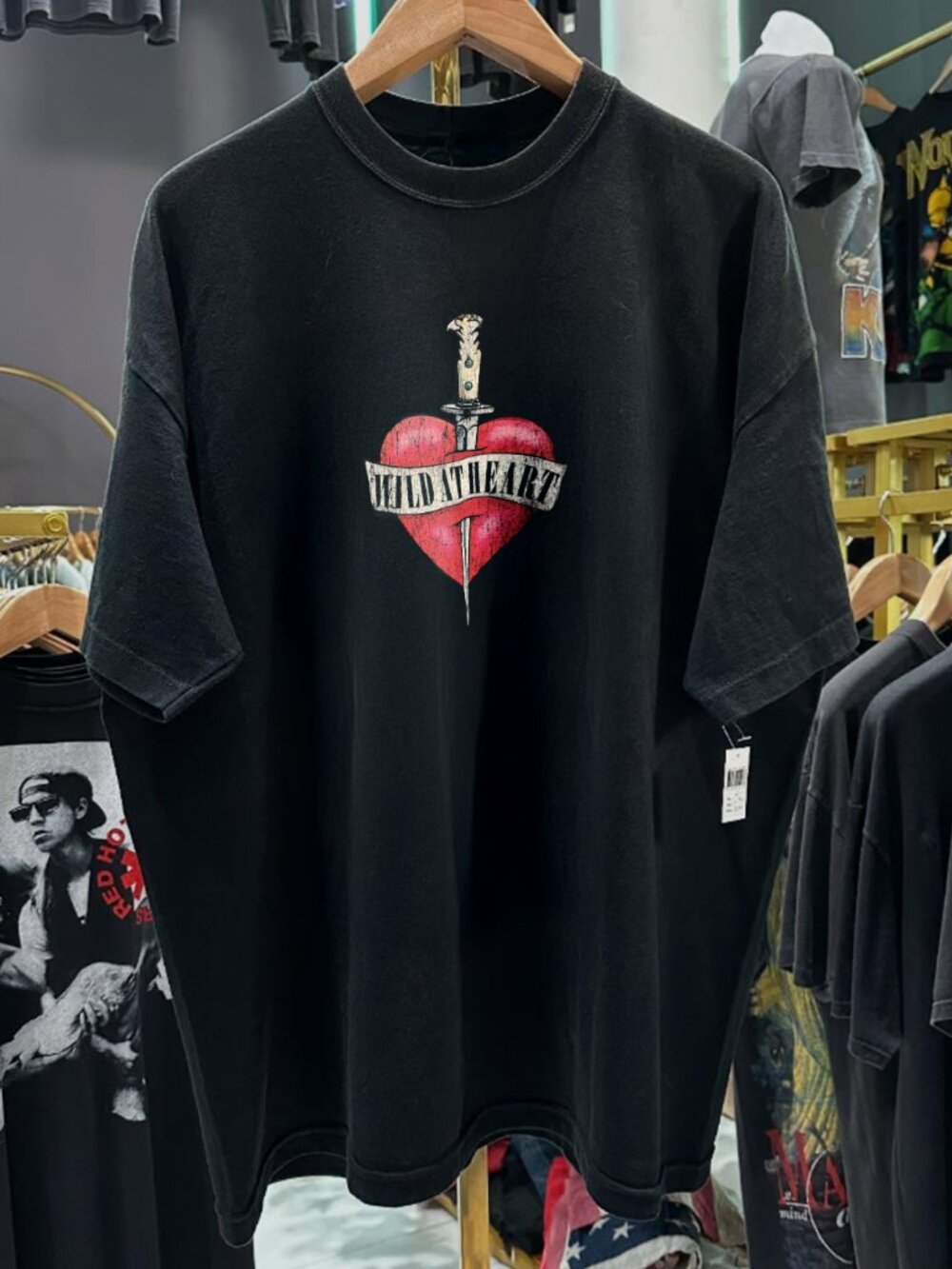 1990 Wild At Heart David Lynch Rare  Black T-Shirt